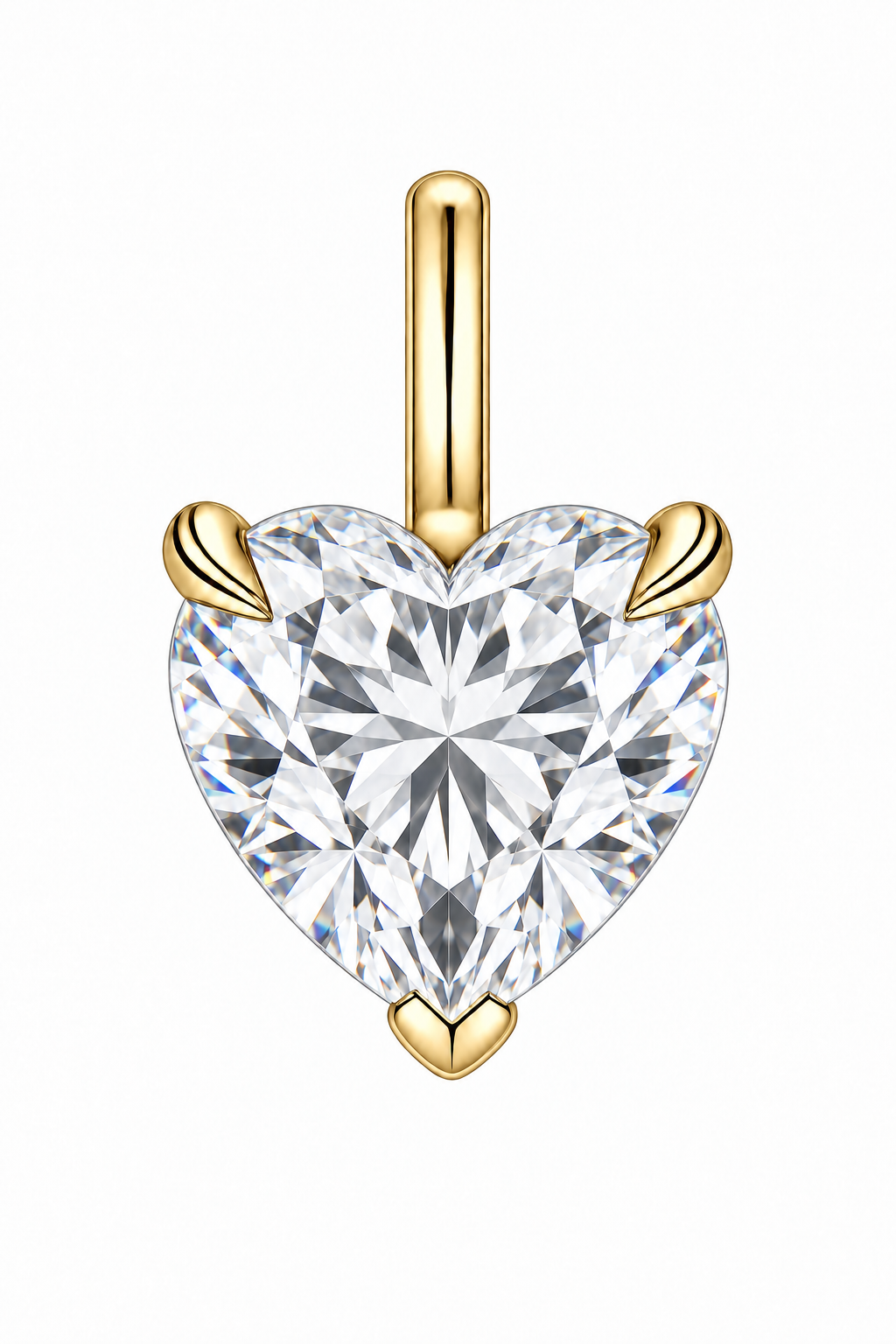 Aura Pendant -Heart Cut