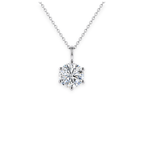 Promise Light Necklace,1ct,PT950