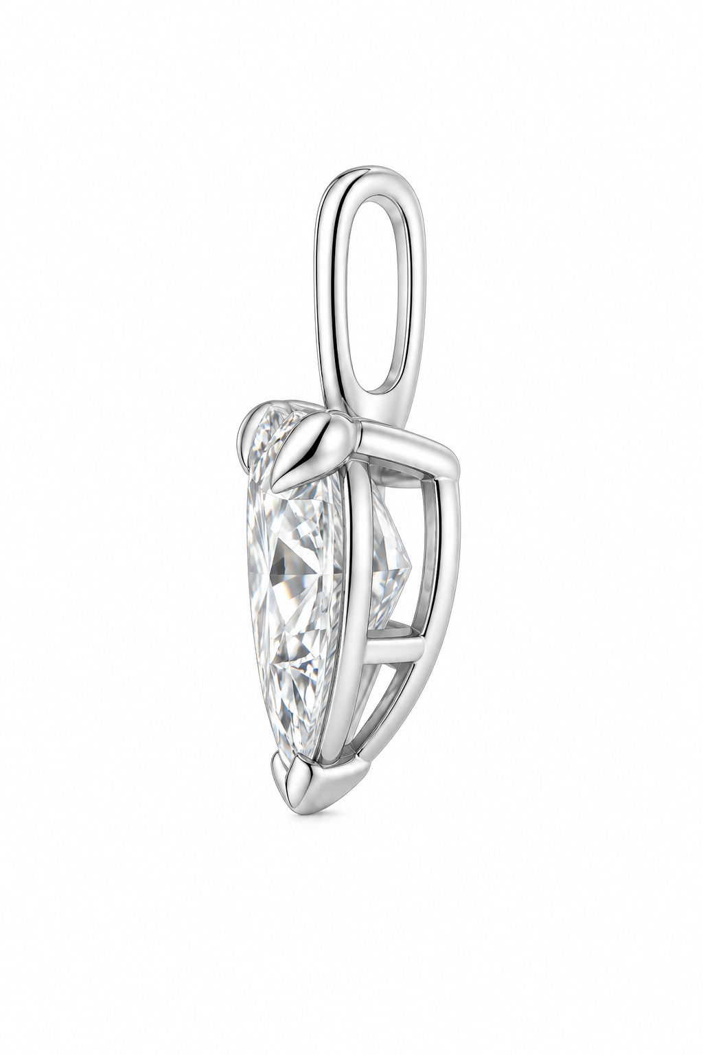 Aura Pendant -Heart Cut