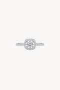 Halo Ring,Pt950