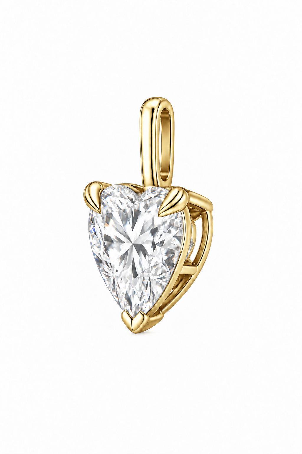 Aura Pendant -Heart Cut