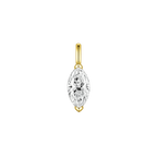 Astra 1.00ct Marquise-Cut Lab-Grown Diamond Pendant