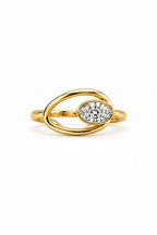 Oria Ring,18ct Gold