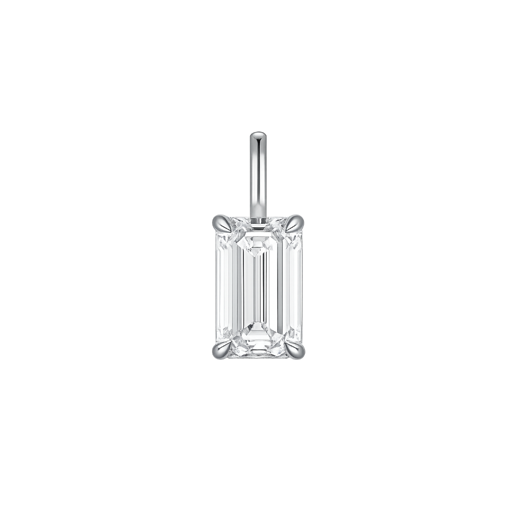 Prism 1.00ct Emerald-Cut Lab-Grown Diamond Pendant