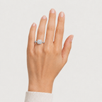 Halo Ring,Pt950