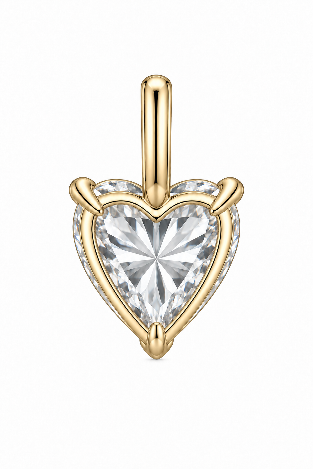 Aura Pendant -Heart Cut