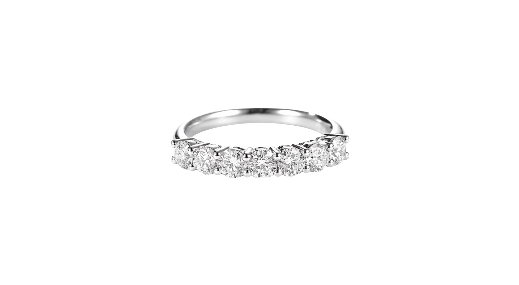 Seven Promises Ring,1ct,Half Eternity Ring