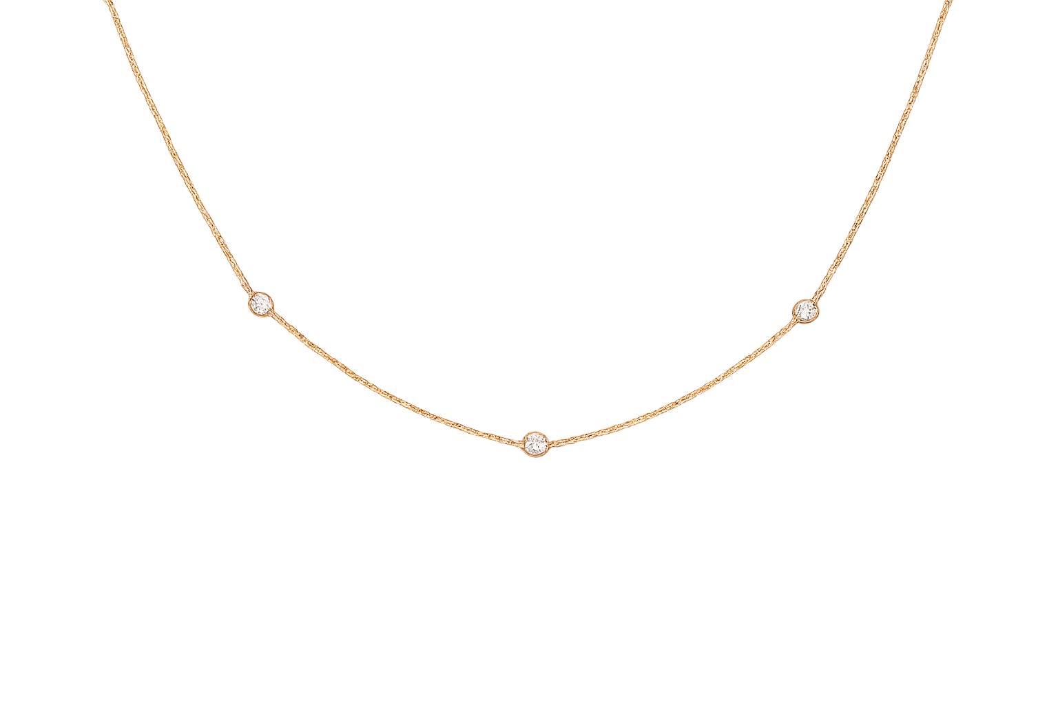 Threefold Light Necklace