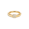 Mosaic Lab-Grown Diamond Cluster Ring