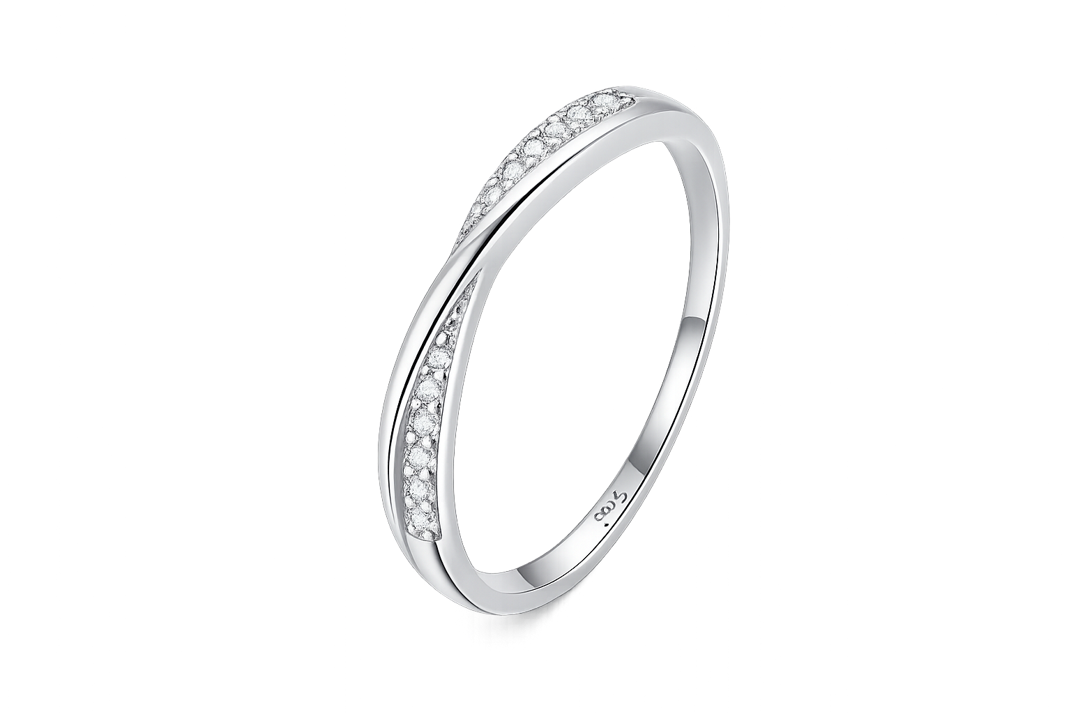 Orbit Lab-Grown Diamond Twist Ring