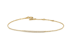 Luminous Trace Natural Diamond Bracelet in 18ct Gold