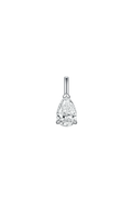 Solitaire 1.00ct Pear-Cut Lab-Grown Diamond Pendant