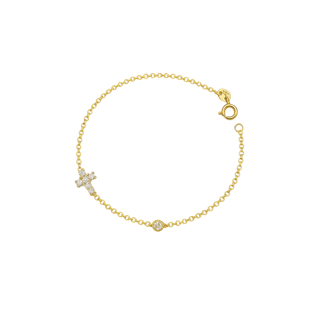 Crossed Light Bracelet