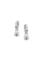 Sway 0.30ct Lab-Grown Diamond Drop Huggie Earrings