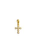 Devotion Lab-Grown Diamond Cross Charm  Description