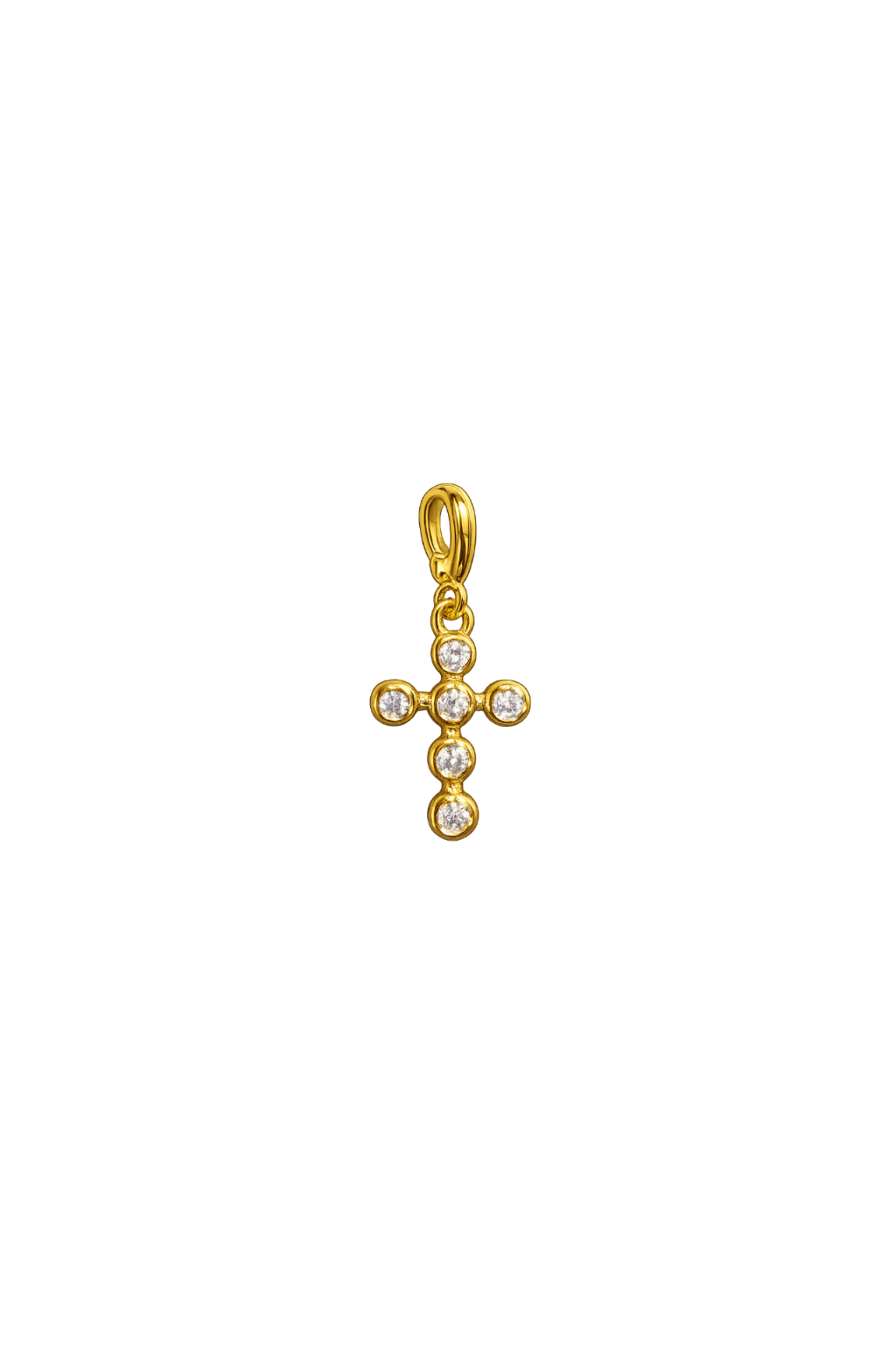 Devotion Lab-Grown Diamond Cross Charm  Description