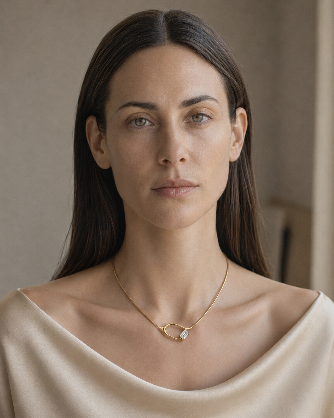 Unbound Necklace, 18ct Gold