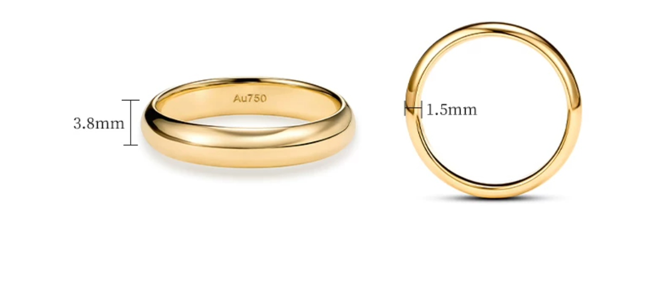 The Constant 18K Gold Ring