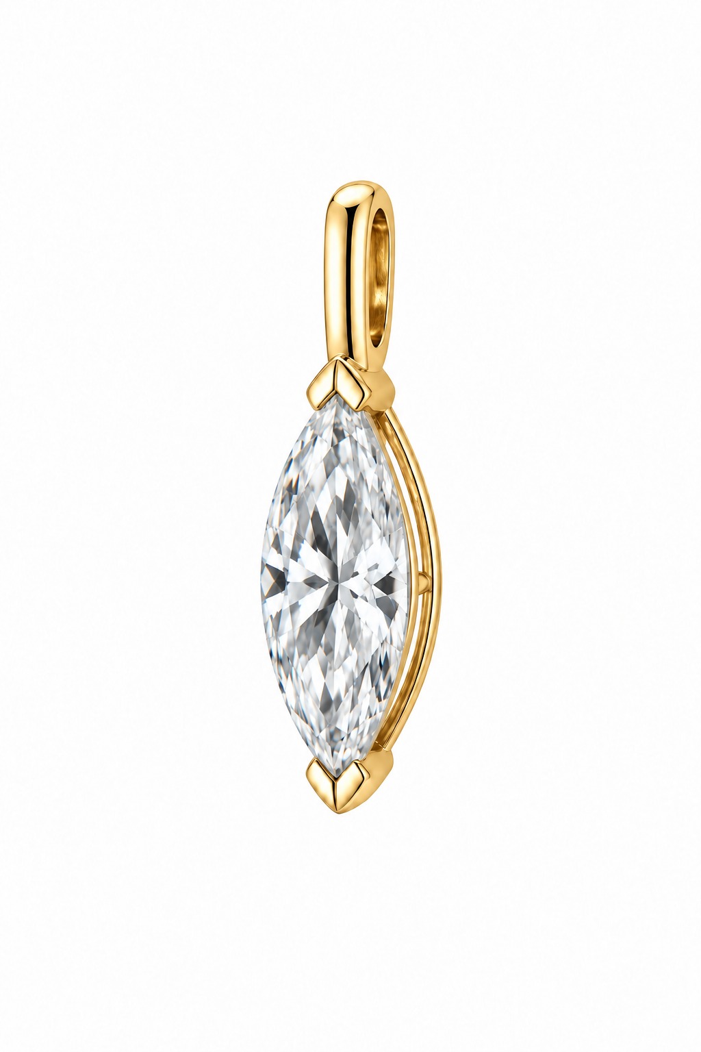 Aura Pendant -Marquise Cut