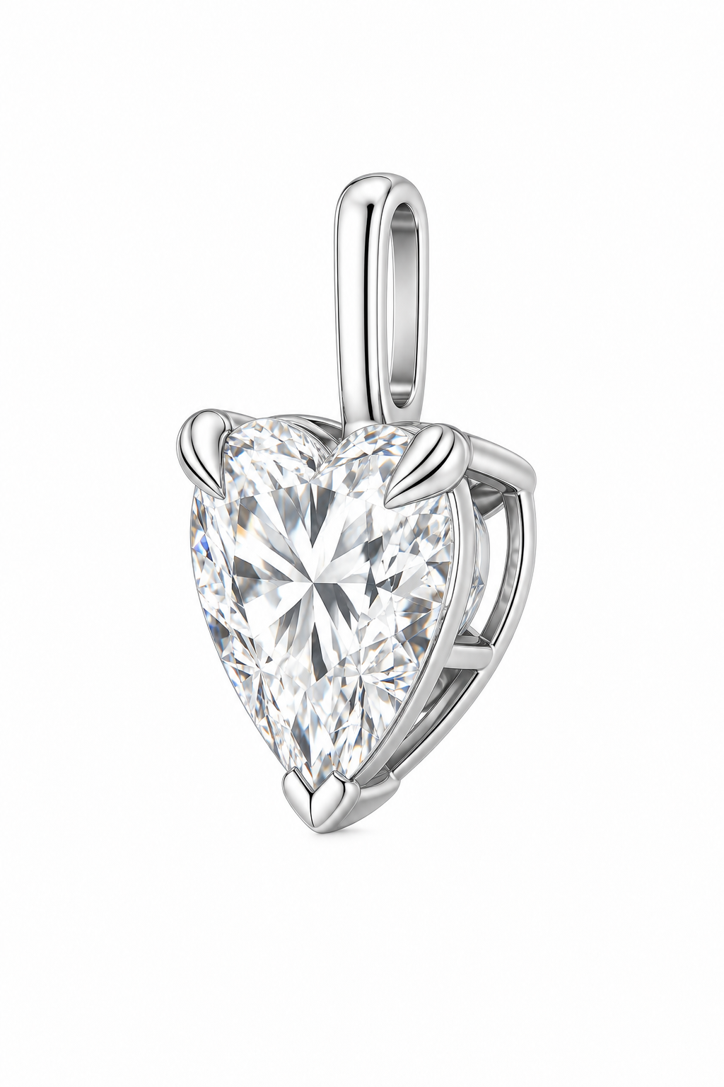Aura Pendant -Heart Cut