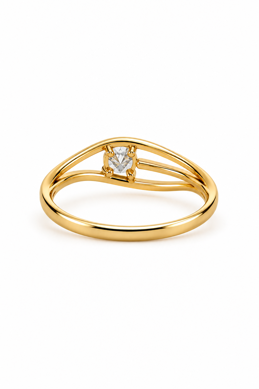 Elara Ring, 18ct Gold