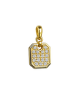 Lumen Lab-Grown Diamond Tag Pendant