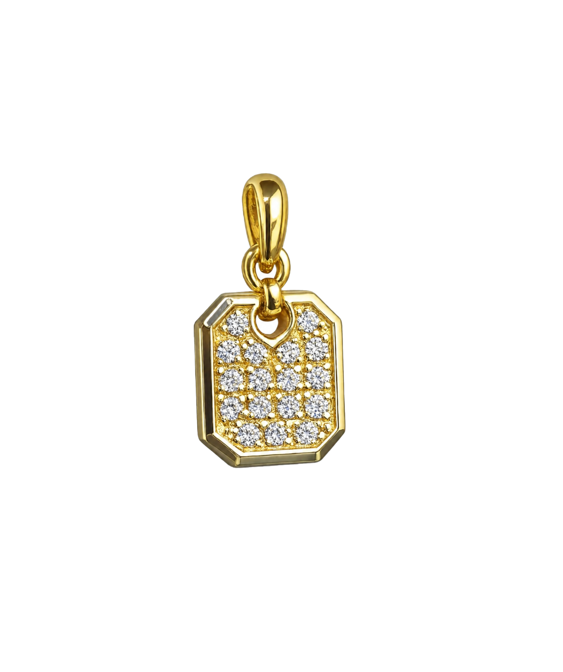Lumen Lab-Grown Diamond Tag Pendant