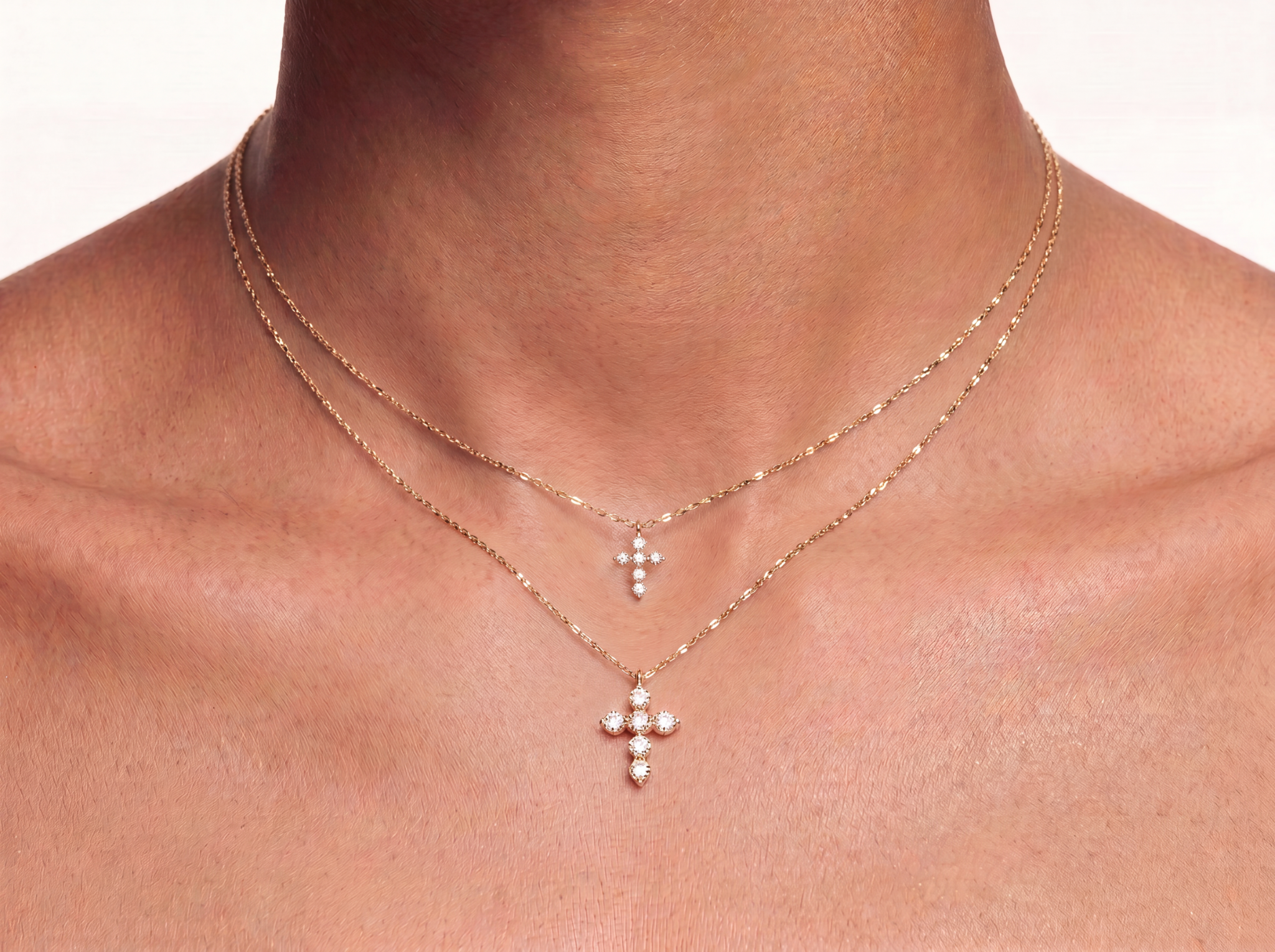 Starlight Cross Necklace
