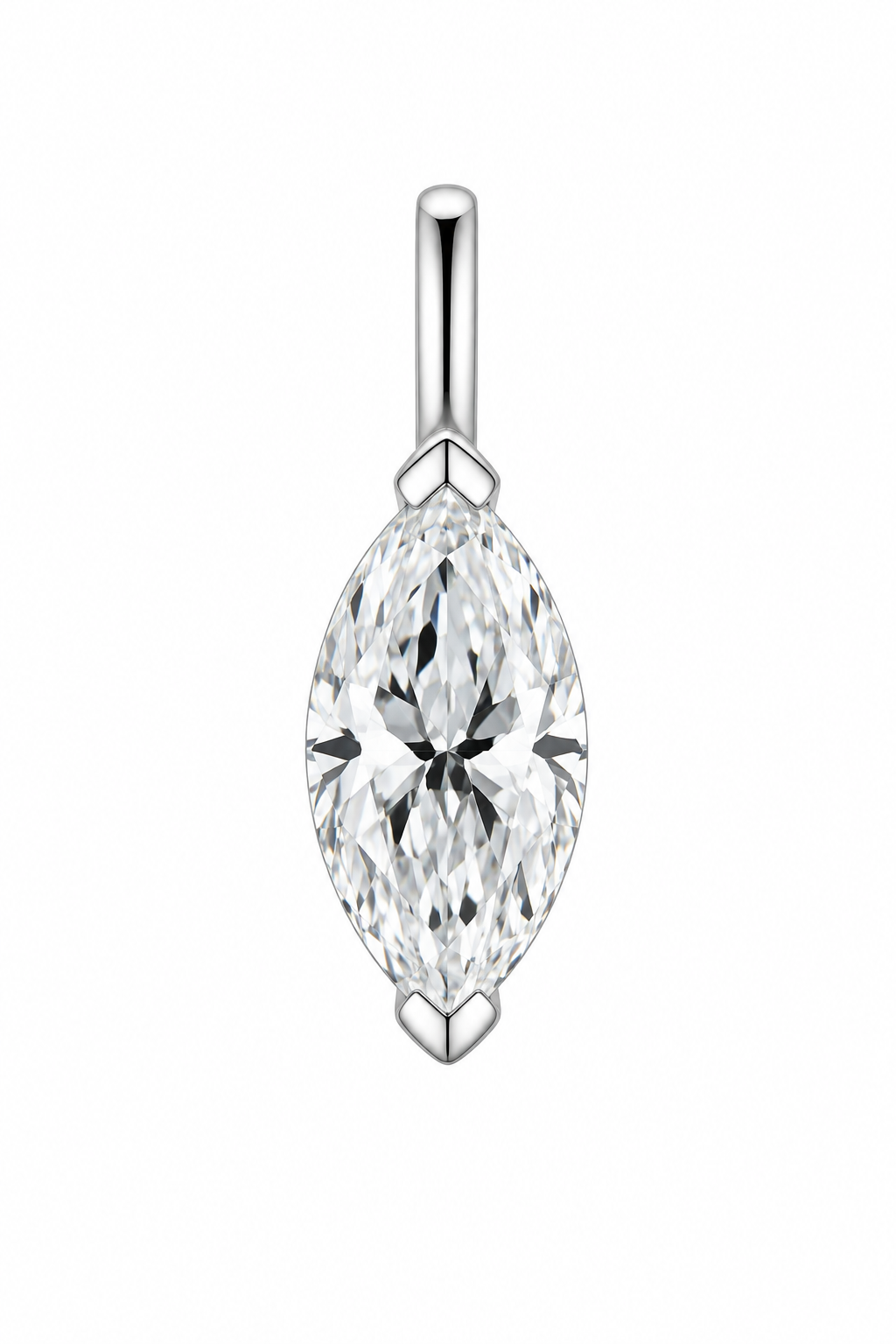 Aura Pendant -Marquise Cut