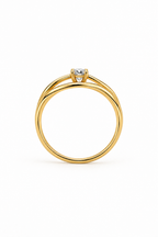 Elara Ring, 18ct Gold