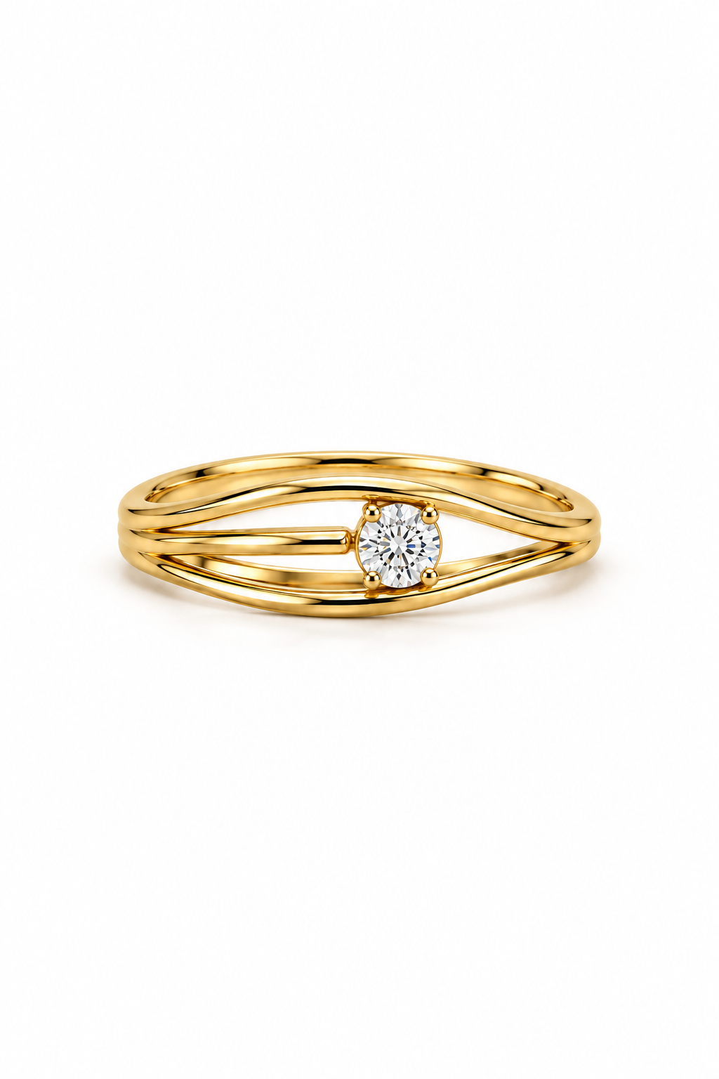 Elara Ring, 18ct Gold