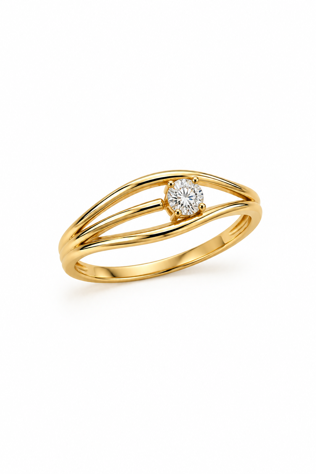 Elara Ring, 18ct Gold