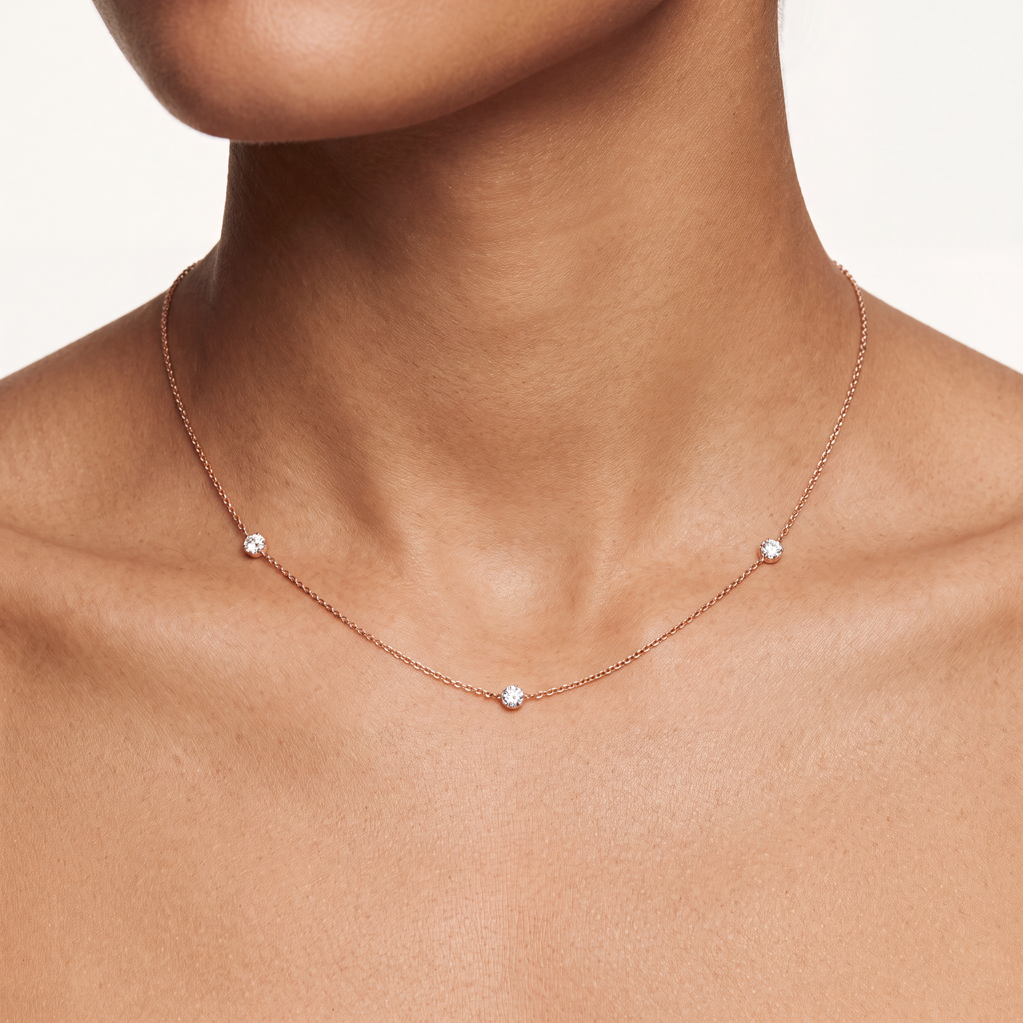 Threefold Light Necklace